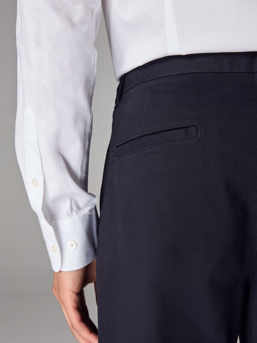 Брюки чинос Next Regular Chino Pants, темно-синий — фото 3