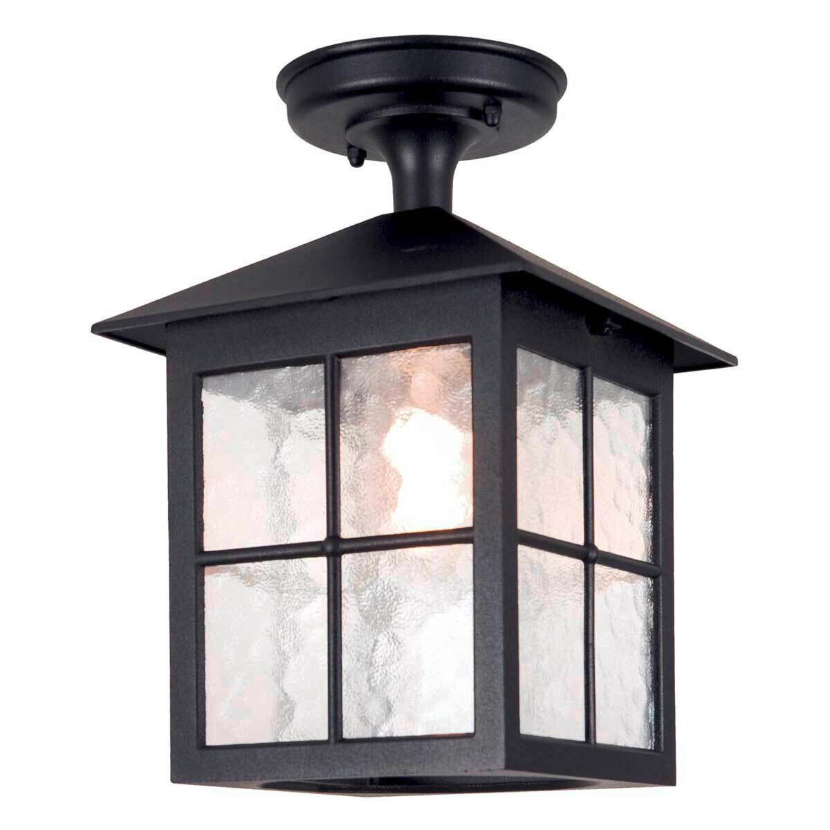 

Наружный потолочный светильник Elstead Lighting, 28x18,5x18,5 см, черный