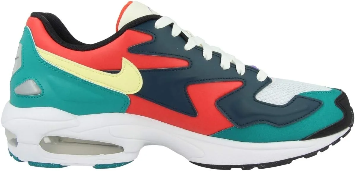Мужские беговые кроссовки Nike Air MX Light 2 Sp, цвет Habanero Red, цвет Armory Navy 600, красный/темно-синий — фото 3