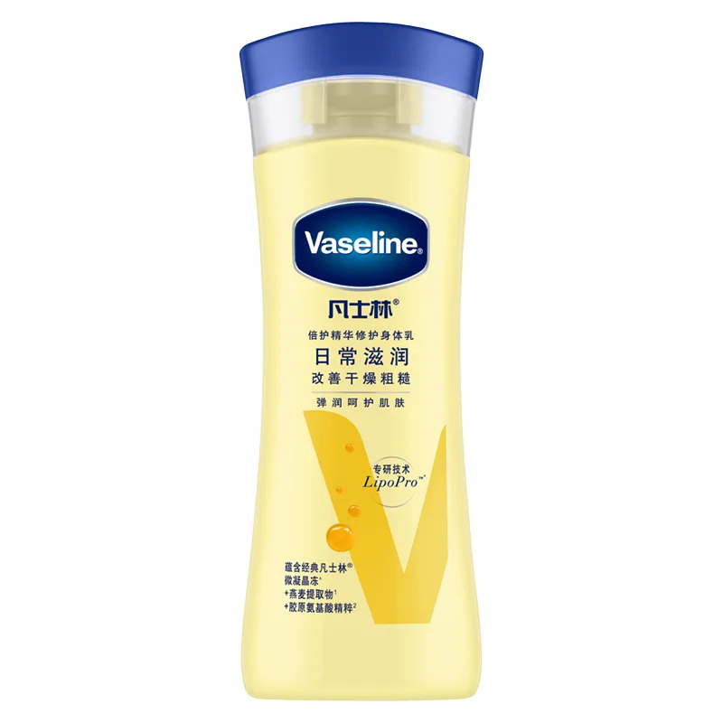 Vaseline Увлажняющая сыворотка восстанавливающий лосьон для тела питающий подтягивающий 30г*2/100г/200г/400г, Oat Serums Body Lotion 400ml+Oat Serums Body Lotion 200ml — фото 4