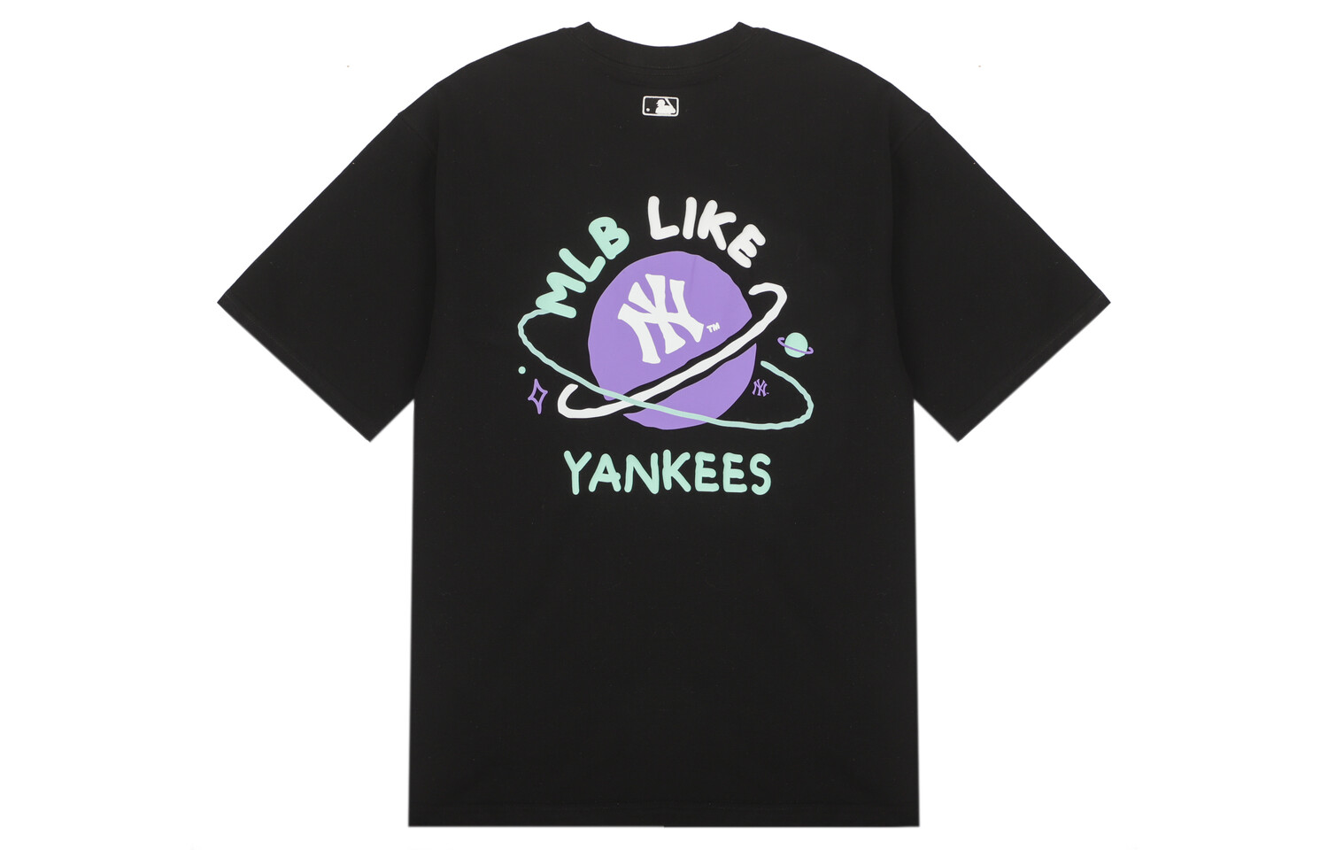 

Футболка унисекс черная Mlb, черный
