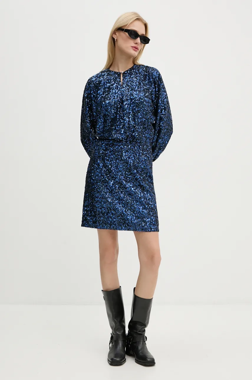 

Платье ZADIG&VOLTAIRE с добавлением шелка, синий