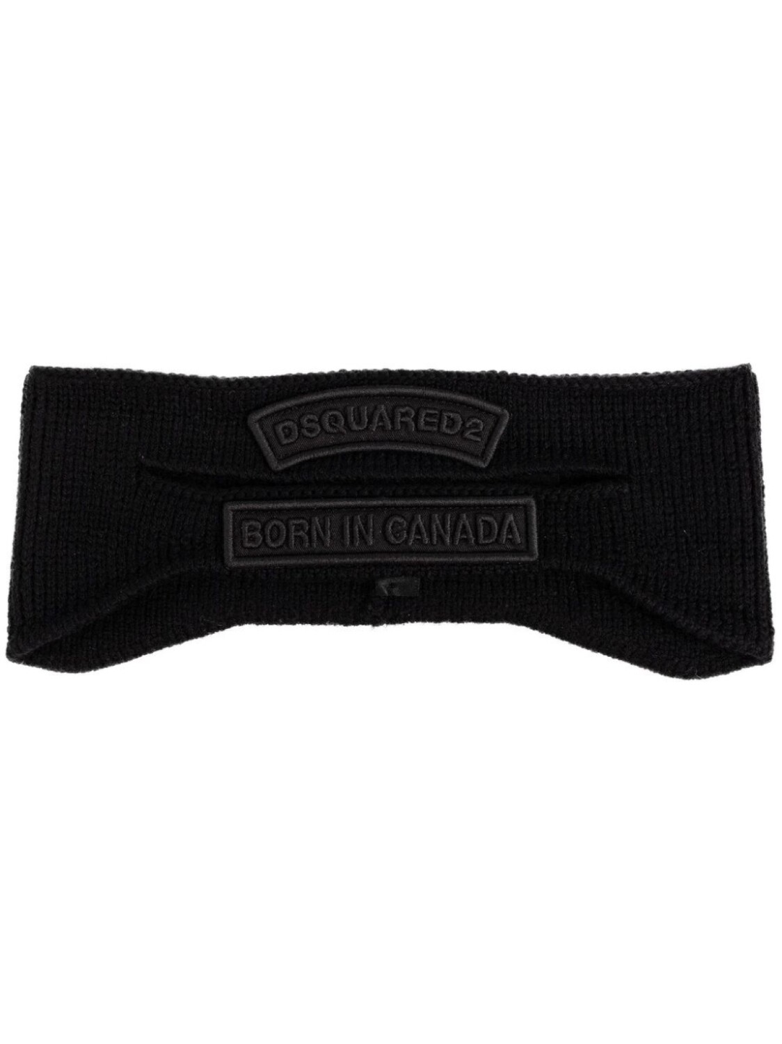 

Dsquared2 шерстяная повязка на голову с логотипом, черный
