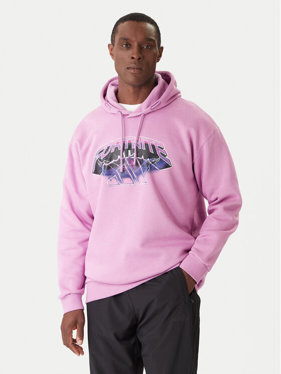 

Свитшот regular fit Fortnite JV8017 Adidas, фиолетовый