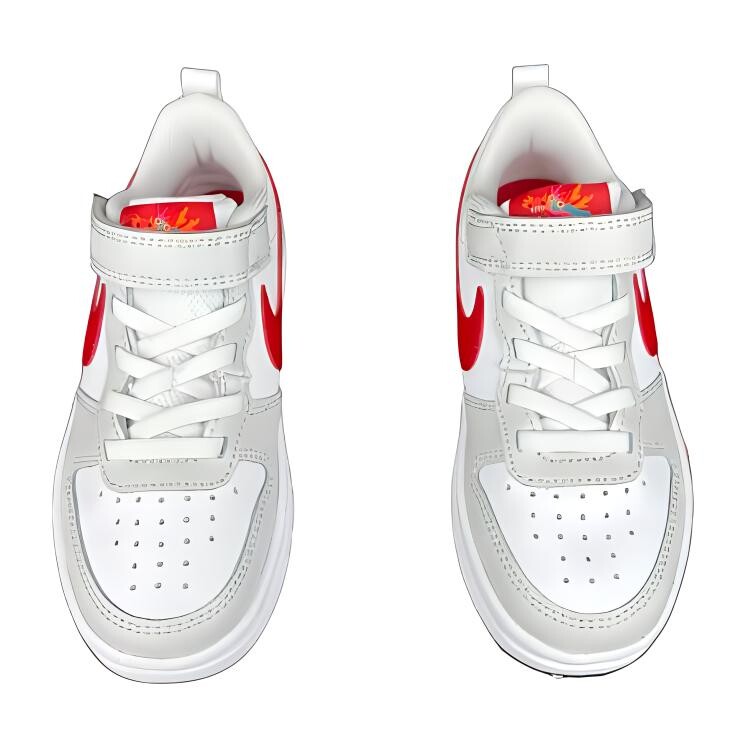 Обувь для скейтбординга Nike Court Borough Low Kids Дети, White — фото 2