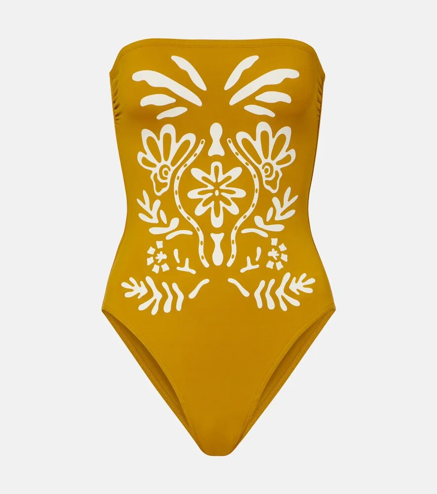 Купальник с принтом Махарани Eres, желтый