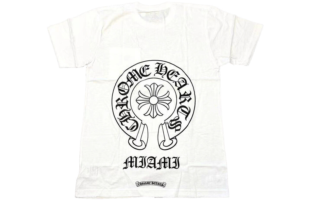 

Футболка унисекс белая Chrome Hearts, белый