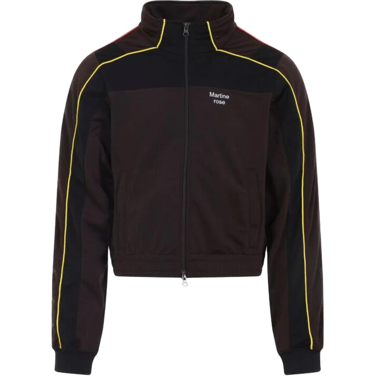 

Martine Rose Панельная куртка на молнии, Brown