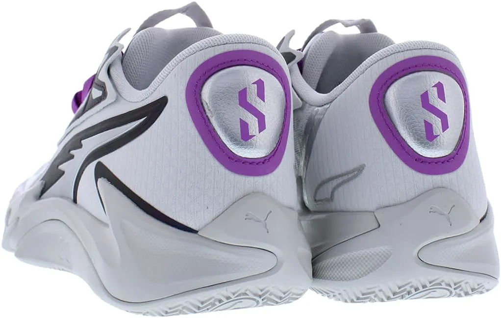 Кроссовки для баскетбола PUMA Men’s Scoot Zeros II Sterling - серые, серый — фото 2