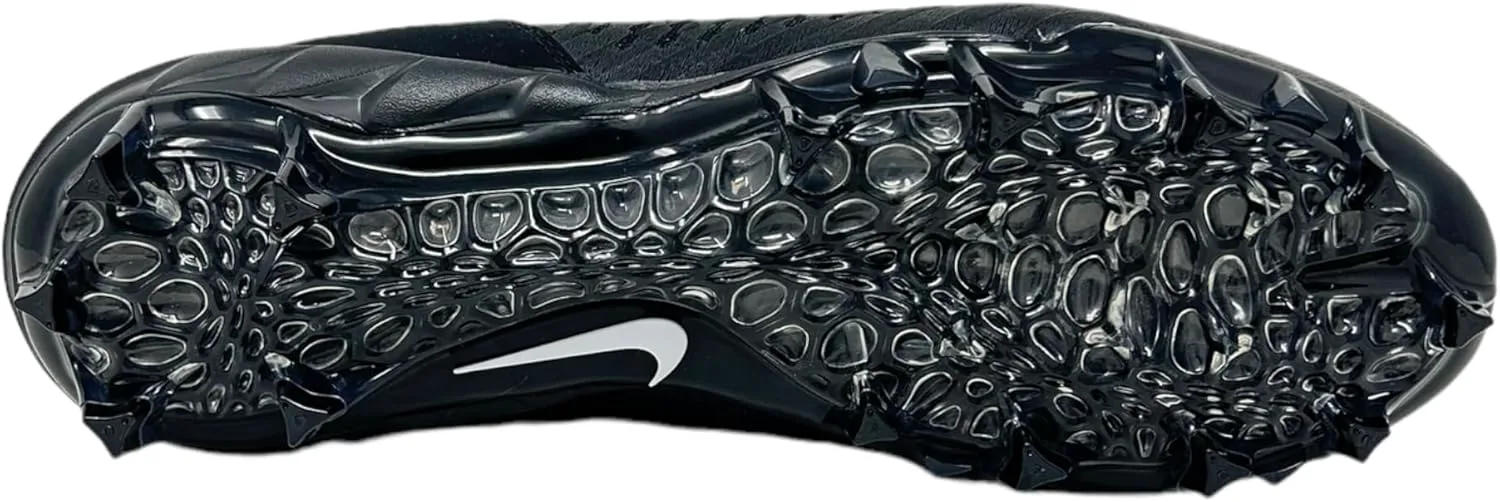 Бутсы для футбола Nike Alpha Menace 2 Low для мужчин, черно-белый — фото 4