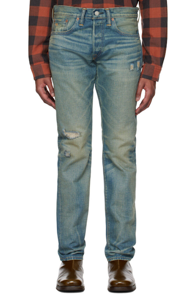 

Синие облегающие джинсы Ridgway Selvedge RRL