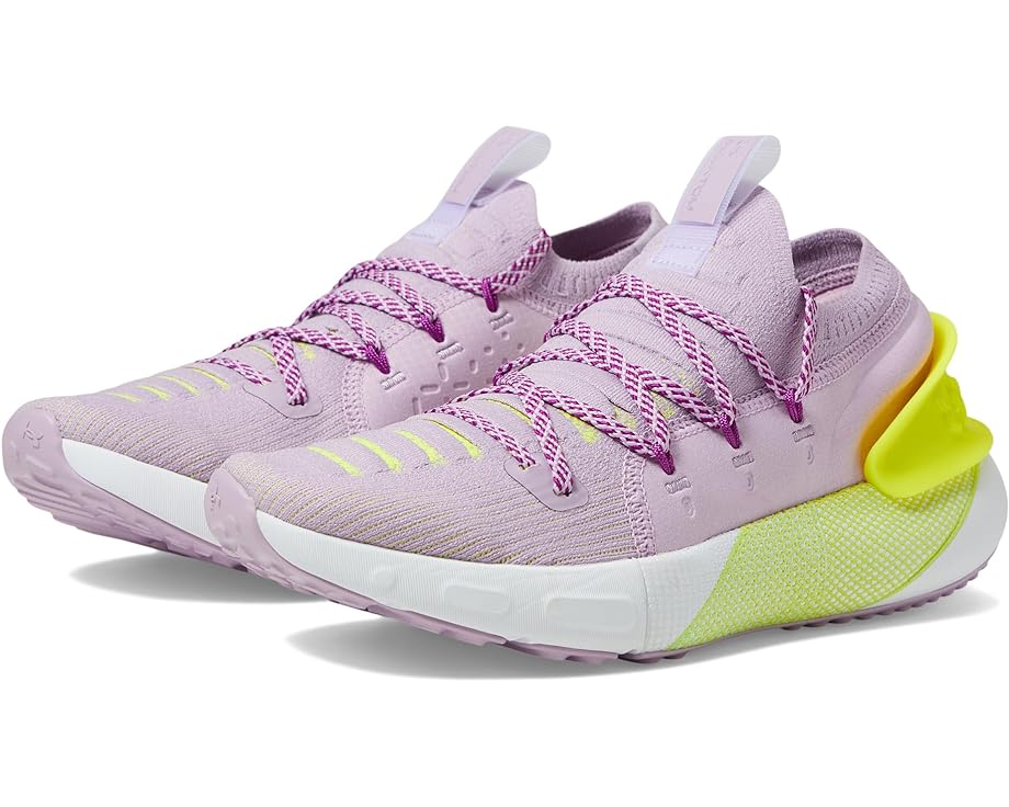 

Кроссовки Under Armour Hovr Phantom 3, цвет Fresh Orchid/White/Yellow Ray