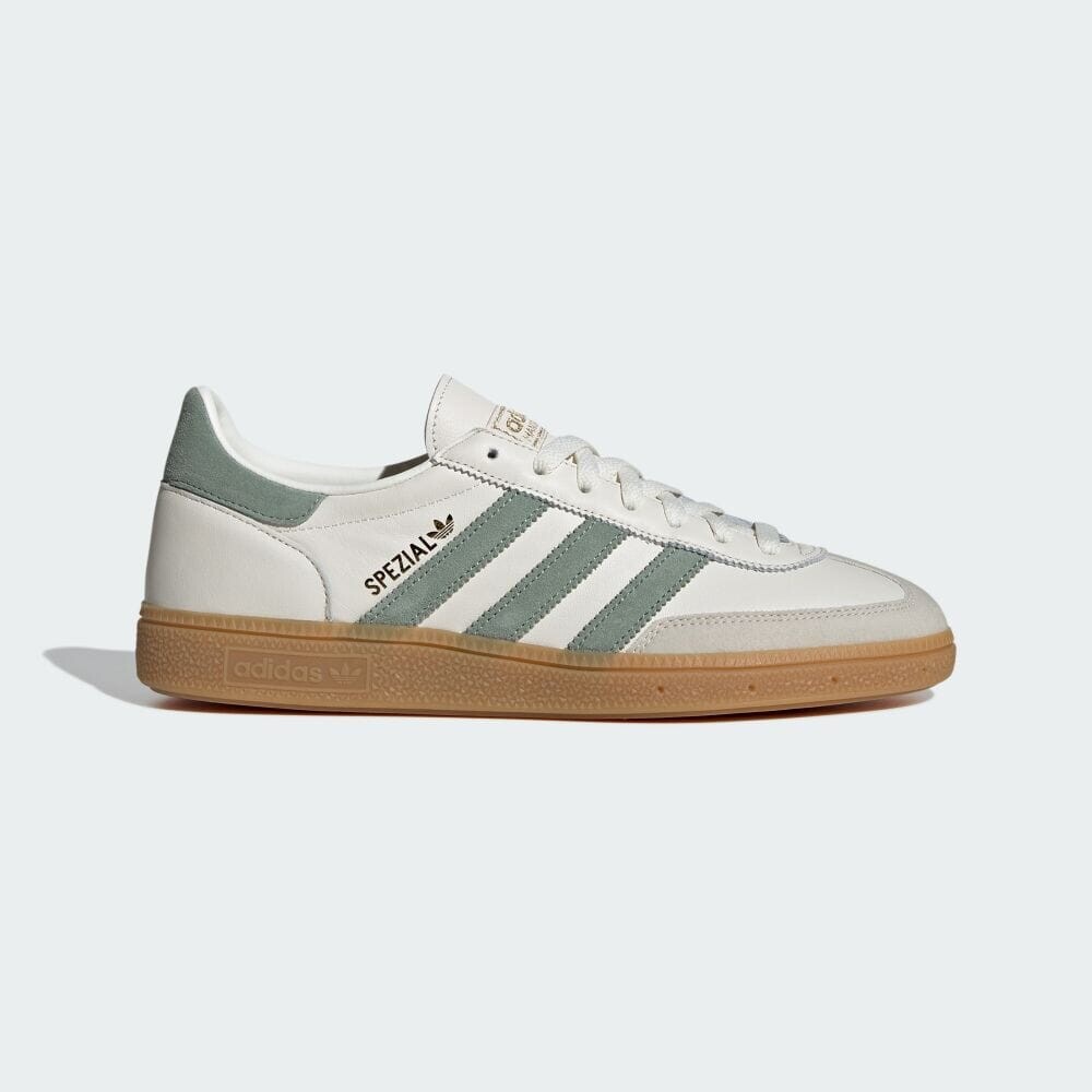 

Кроссовки Adidas HANDBALL SPEZIAL, цвет Off-White/Silver Green/Gum, Белый, Кроссовки Adidas HANDBALL SPEZIAL, цвет Off-White/Silver Green/Gum