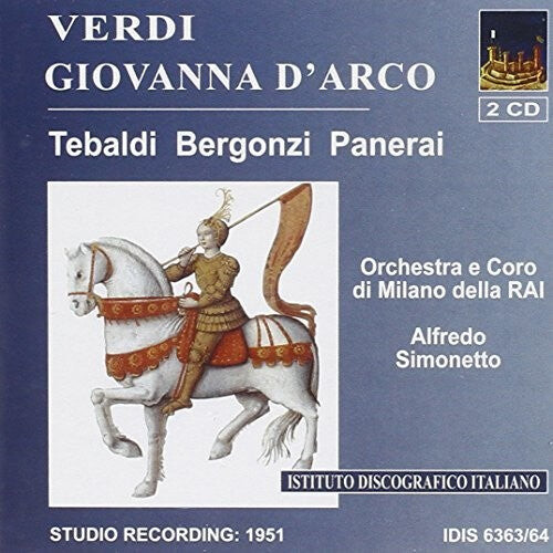 

CD диск Verdi / Bergonzi / Massaria: Giovanna Darco