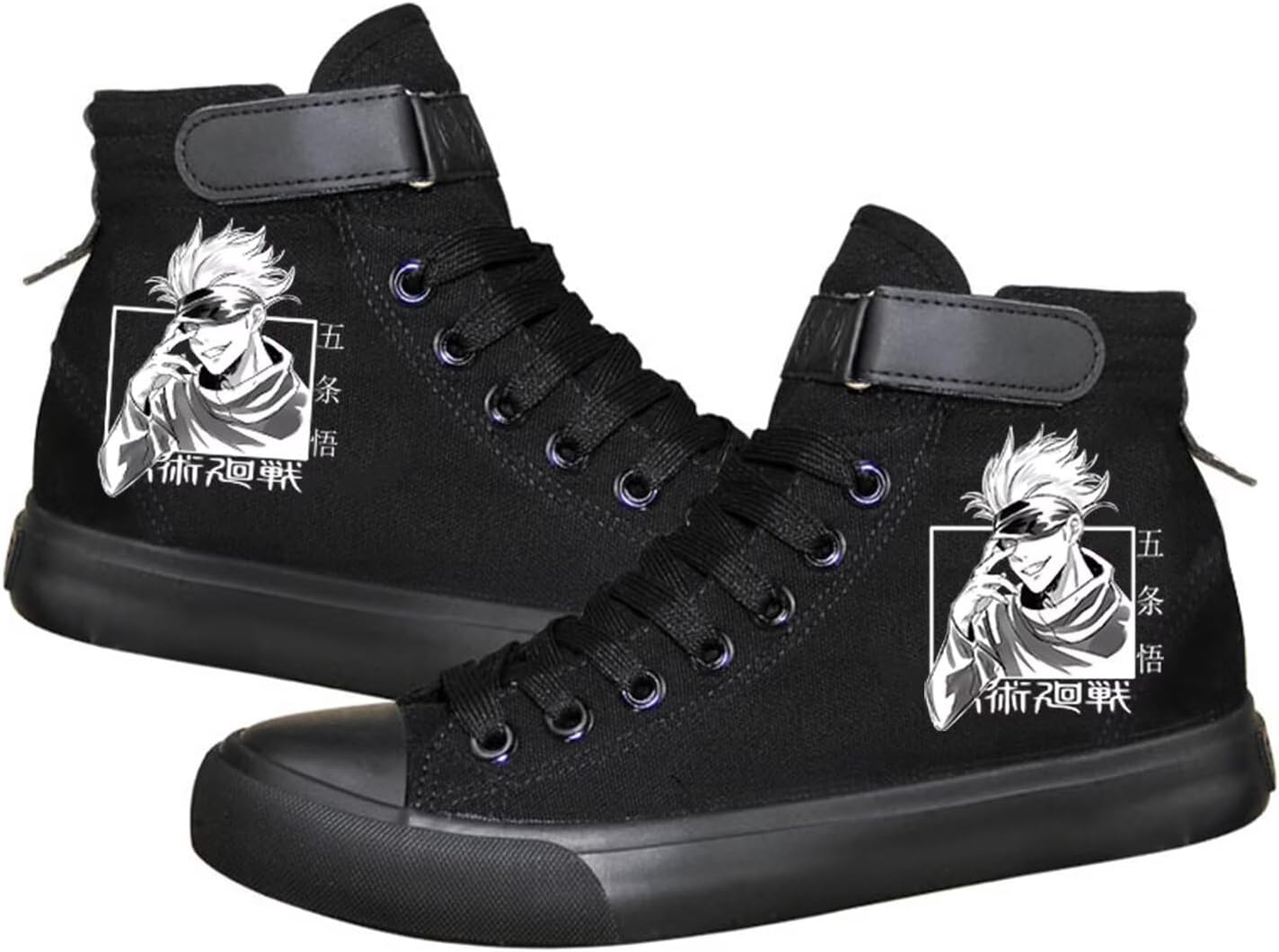 

Кеды Gojo Satoru Cosplay Harajuku Acefast Inc, черный