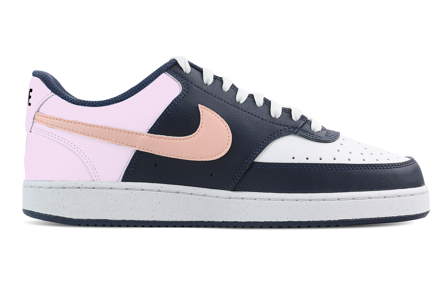 Nike Кроссовки Court Vision Low Pink Madness Low top мужские синие фиолетовые — фото 3