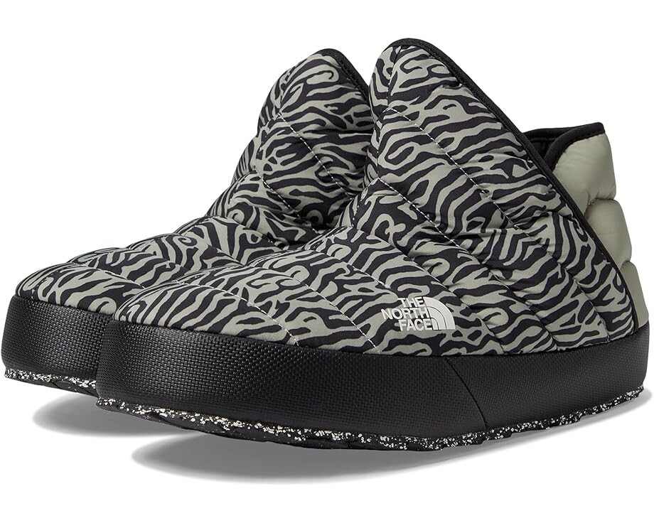 

Ботинки The North Face ThermoBall Traction Bootsies, цвет Clay Grey TNF Tiger Stripe Print/TNF Black