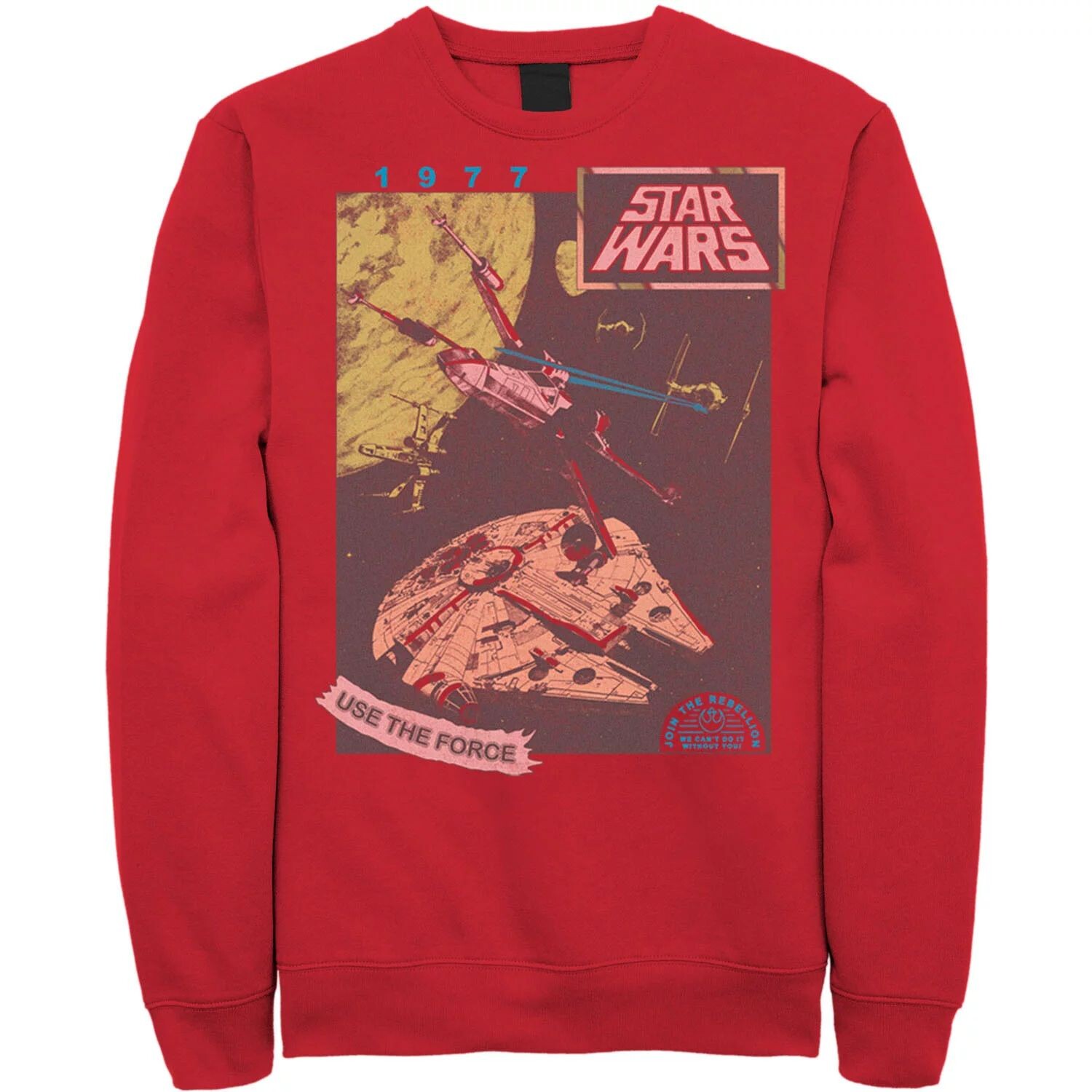 

Мужской свитшот Star Wars Join The Rebellion Licensed Character, красный