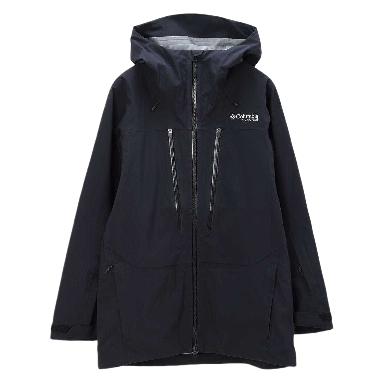 

Куртка мужская с капюшоном, средней плотности, другие Columbia, 011 черный