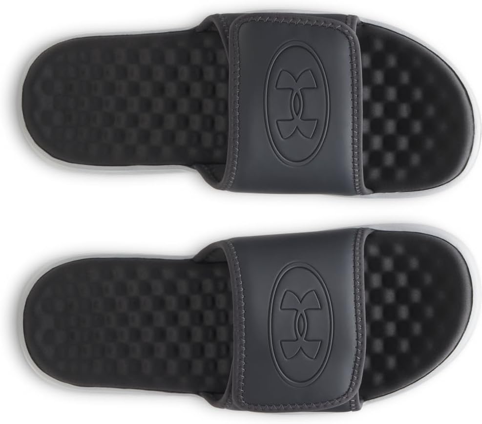 Мужские сандалии Under Armour Ignite Pro 8 Slide, серый — фото 4