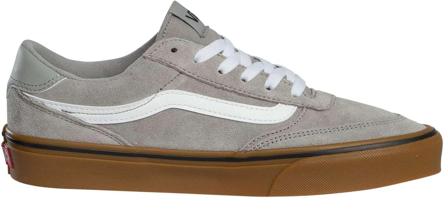 Vans Mens Brooklyn Ls Shoe | Кроссовки Low-top для повседневной носки, прогулок, работы и моды, Suede Gum Drizzle — фото 3