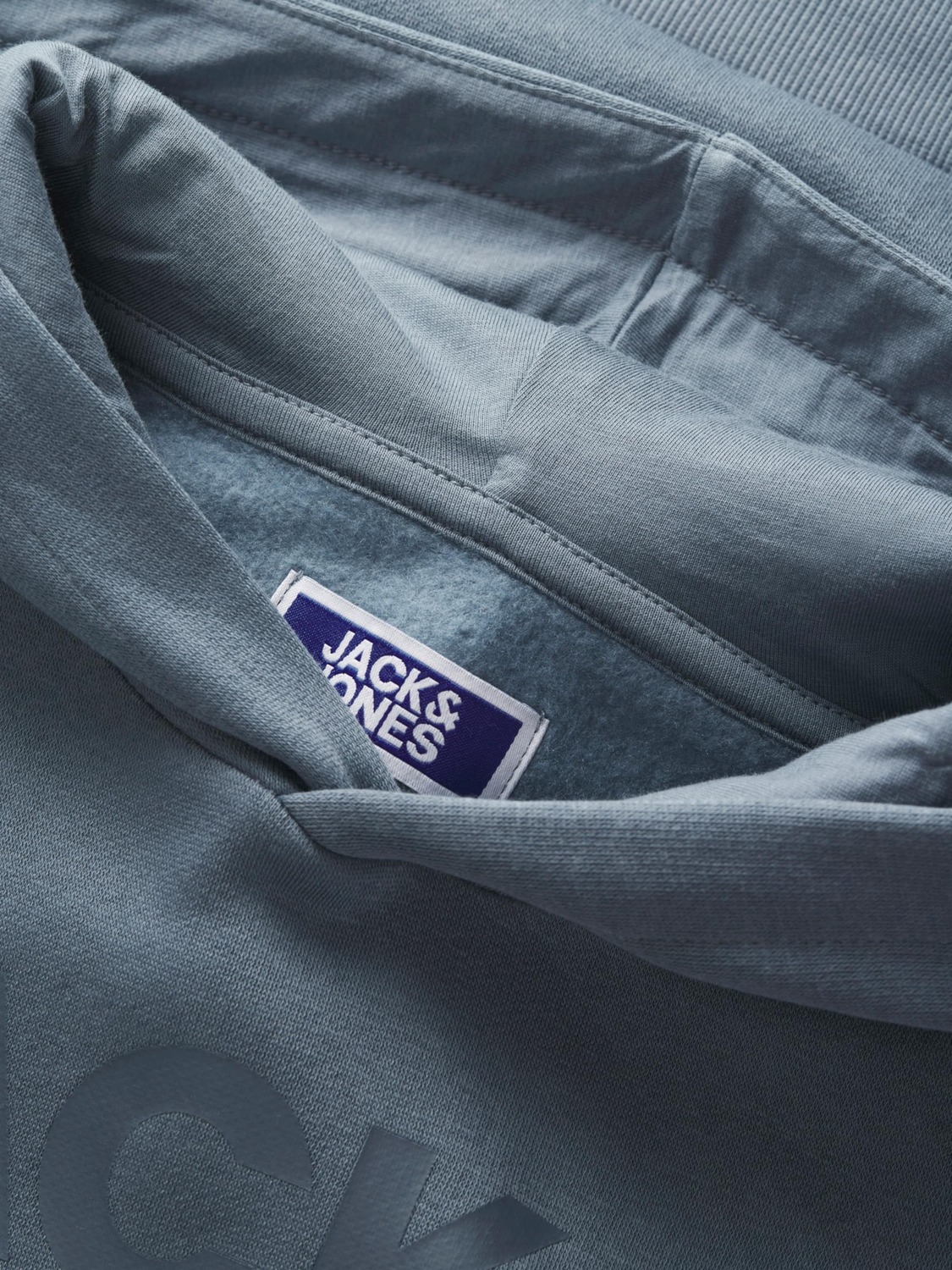 Jack & Jones Junior Толстовка Regular fit 'JJECorp' в цвете Smoke Blue — фото 4