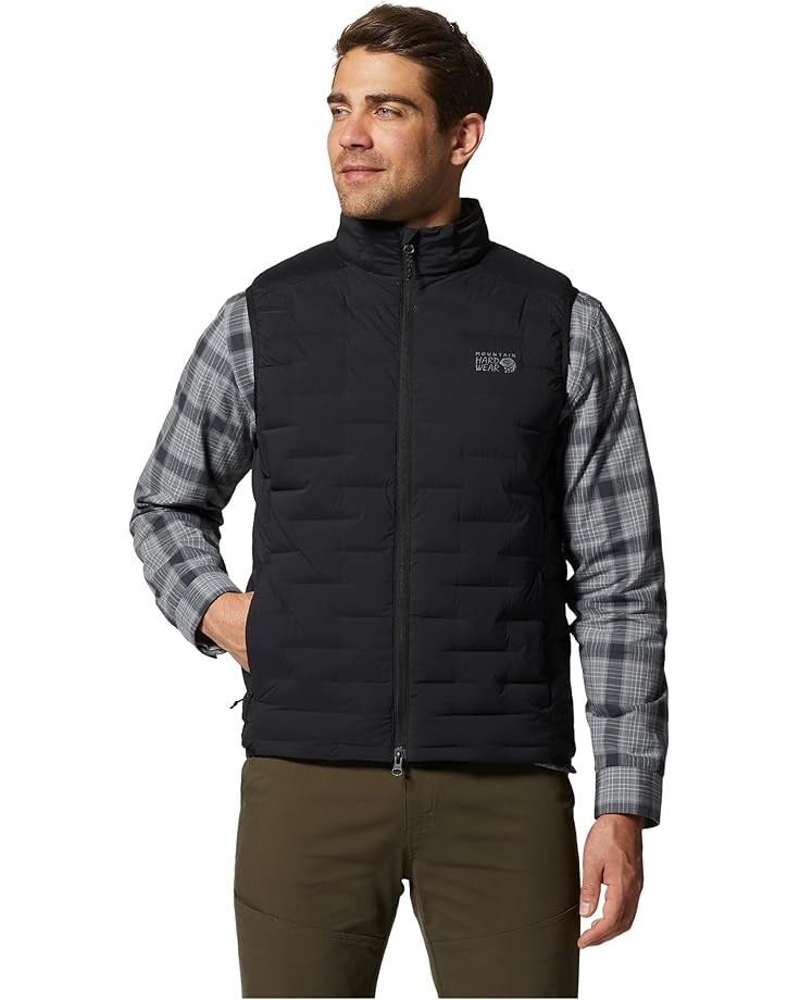 

Утепленный жилет Mountain Hardwear Stretchdown Vest, черный