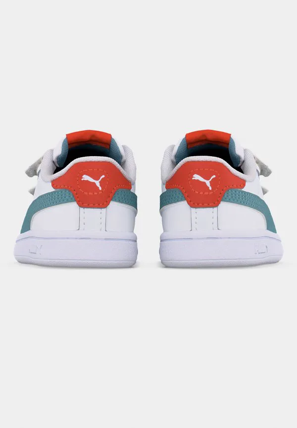 Унисекс кроссовки smash 3.0 Puma, White/Baltic Sea Blue — фото 4