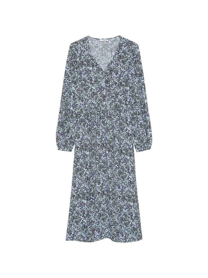 

Длинное платье Marc O'Polo DENIM Blümchen regular, цвет light blue