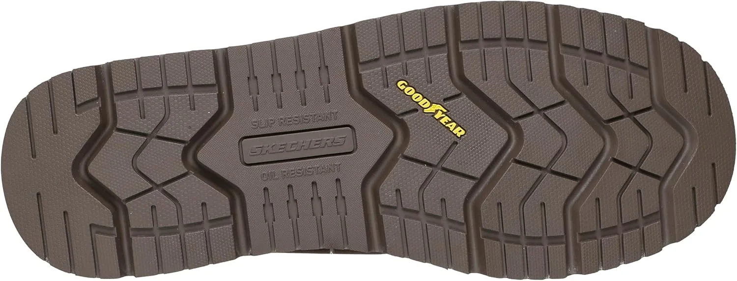 Структурированные ботинки Skechers Flex Wedge Ranger-Hollow Ra для мужчин, коричневый — фото 4