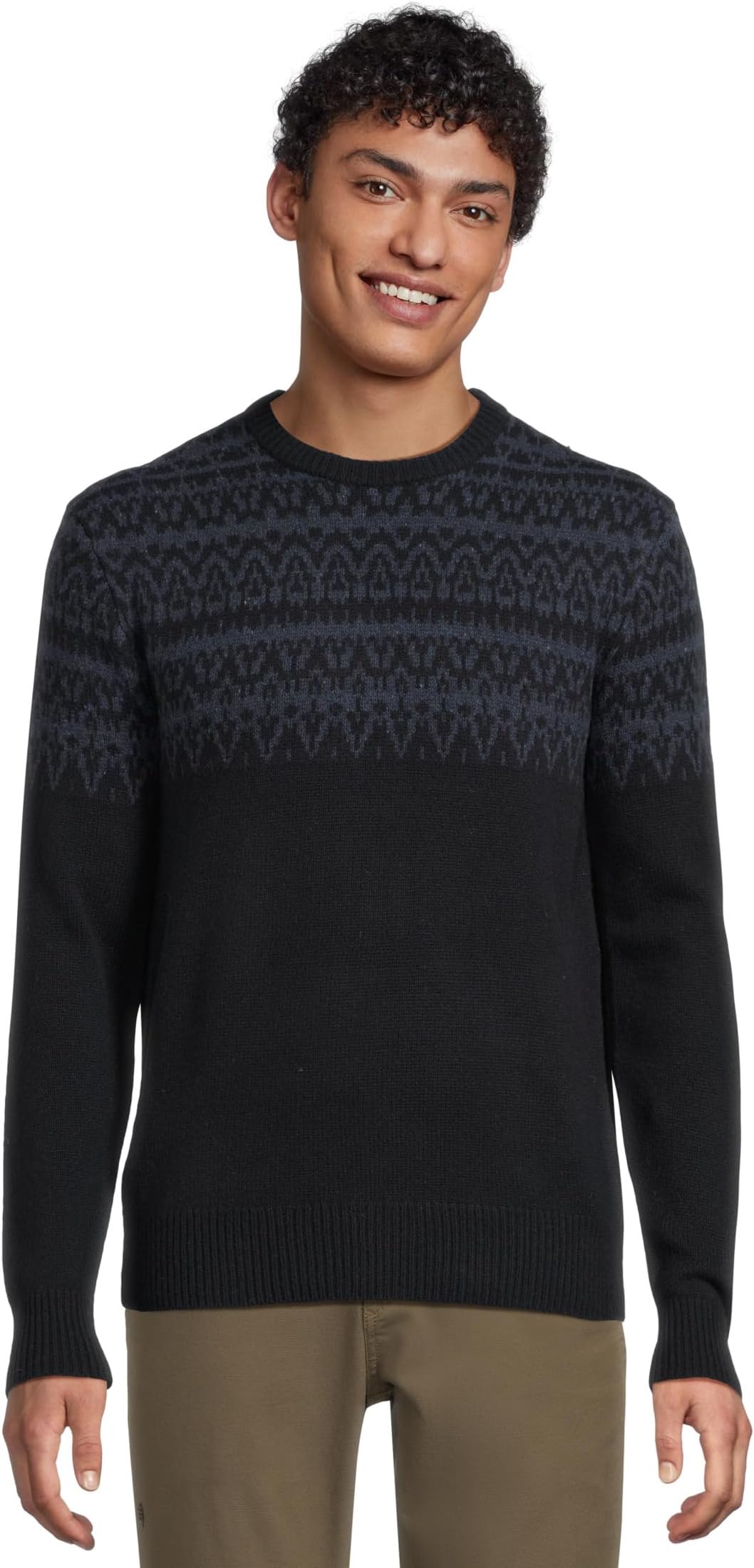 

Свитер Royal Robbins Men's Arch Rock Crew Long Sleeve, Naval Lassen Pattern