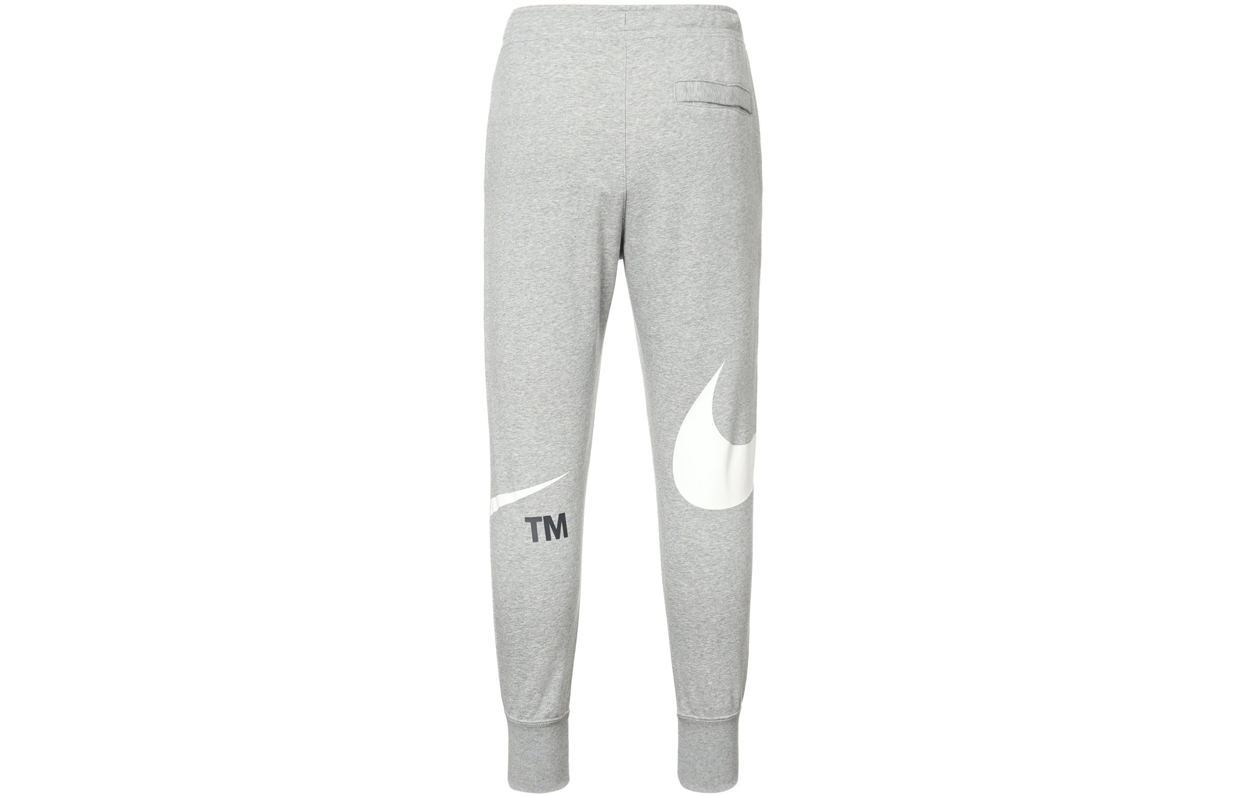 Спортивные брюки Men's Nike Large Logo Lacing Knit Bundle Feet Sports Pants/Trousers/Joggers Autumn Light Grey DD6092-063 — фото 3