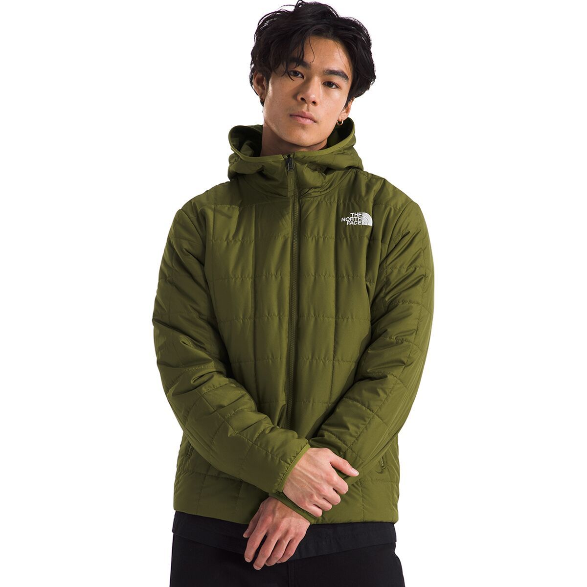 

Куртка утепленная с капюшоном Junction The North Face, зеленый