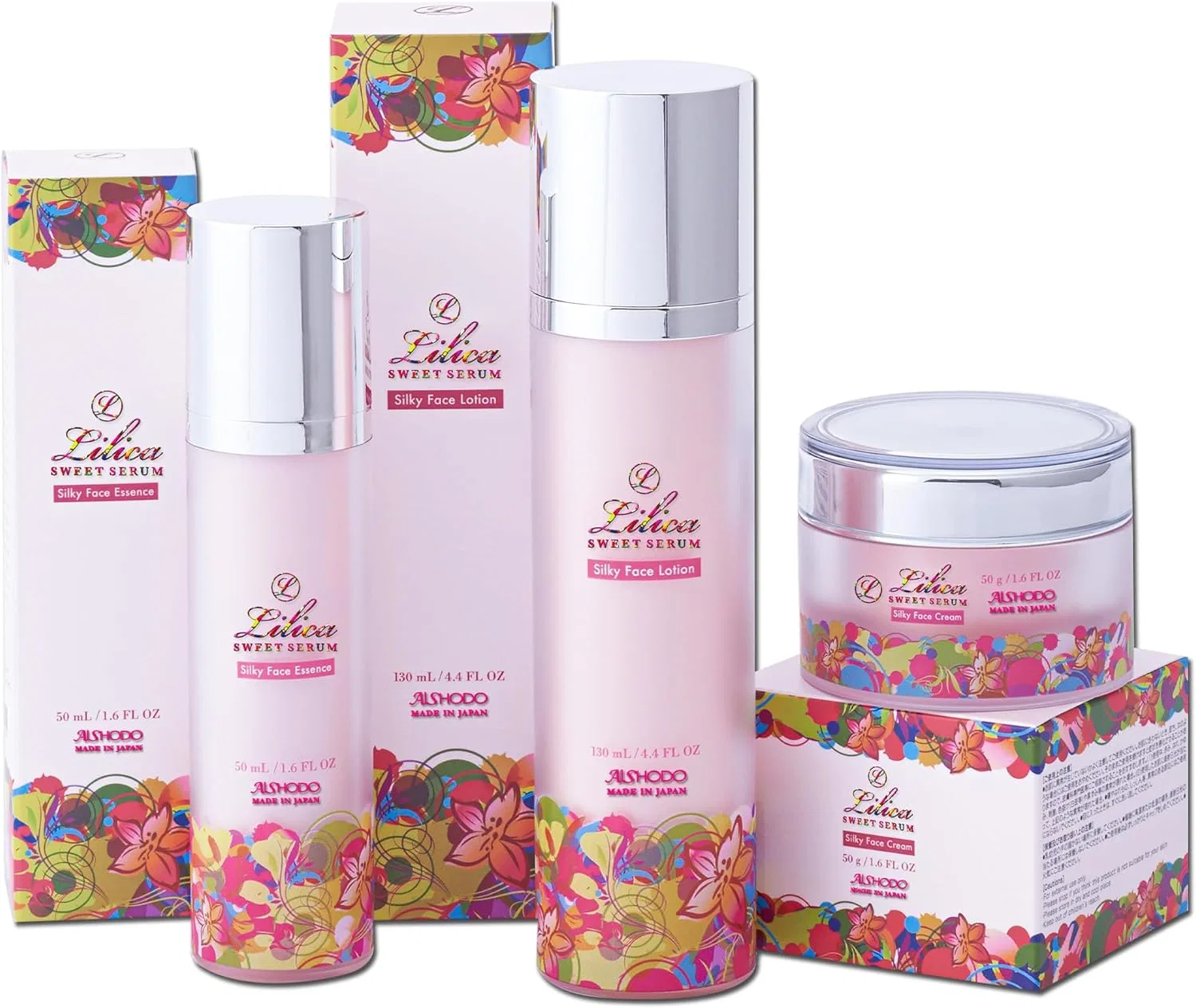 Набор косметики Lyrica Sweet Serum Aishodo с плацентой и гиалуроновой кислотой