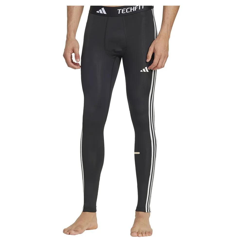 

Леггинсы adidas Techfit 3 Stripes, черный