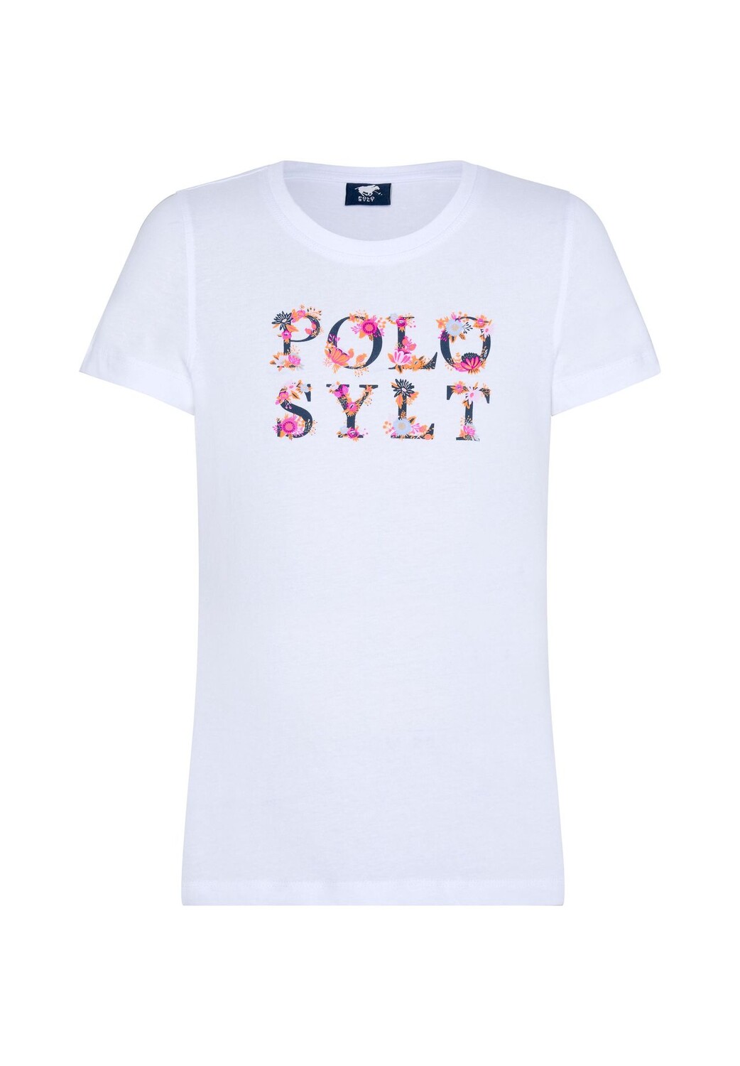 

Футболка с цветочным узором POLO SYLT, цвет Bright White