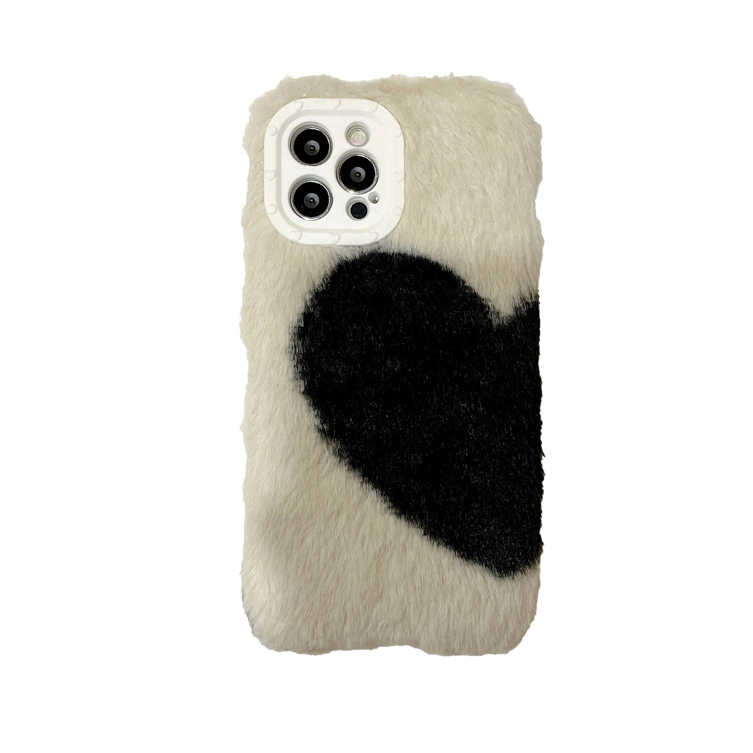 

Чехол для телефона Chi Tang, Black heart on white background