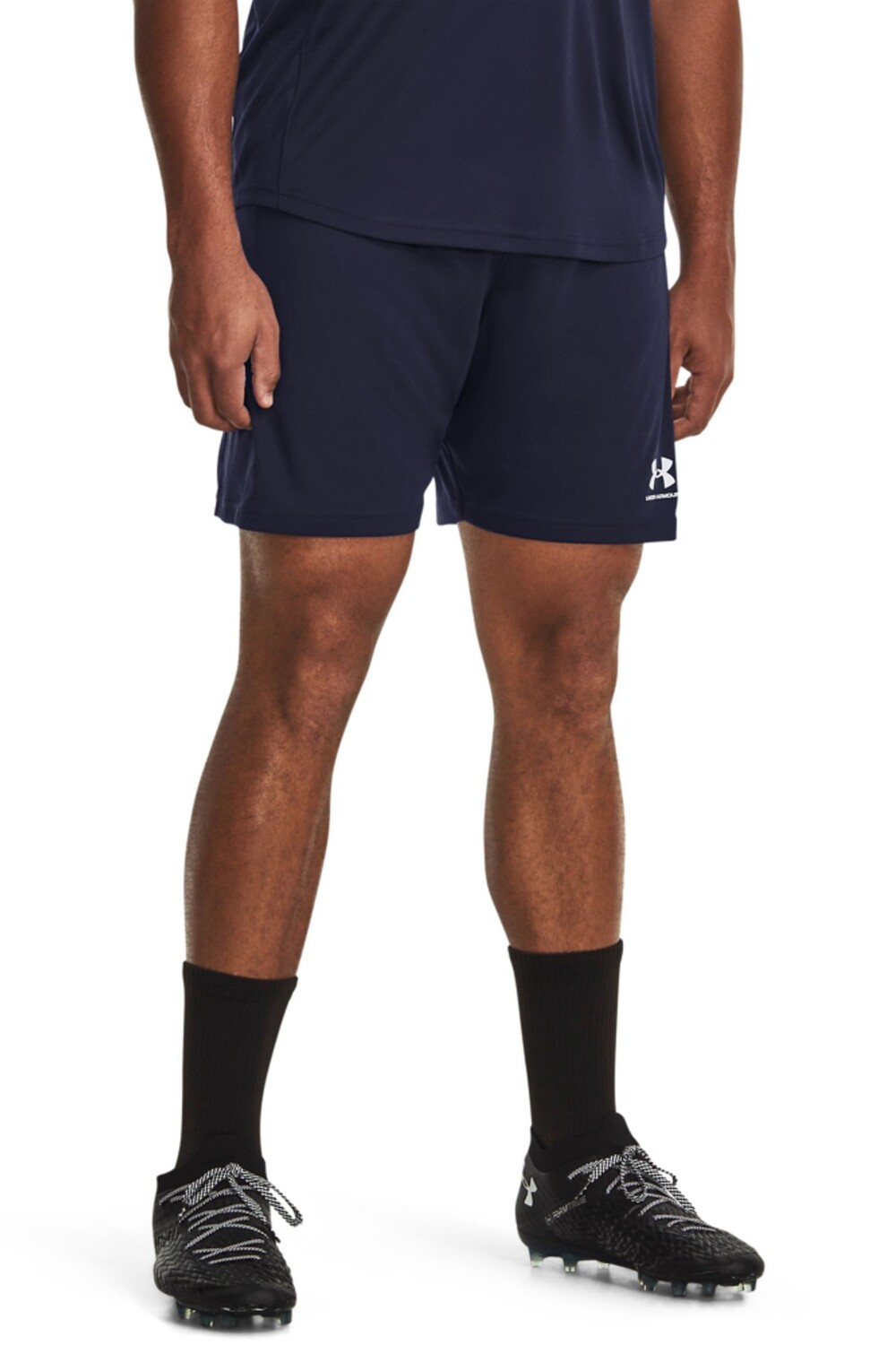

Синие трикотажные шорты Challenger Under Armour, синий