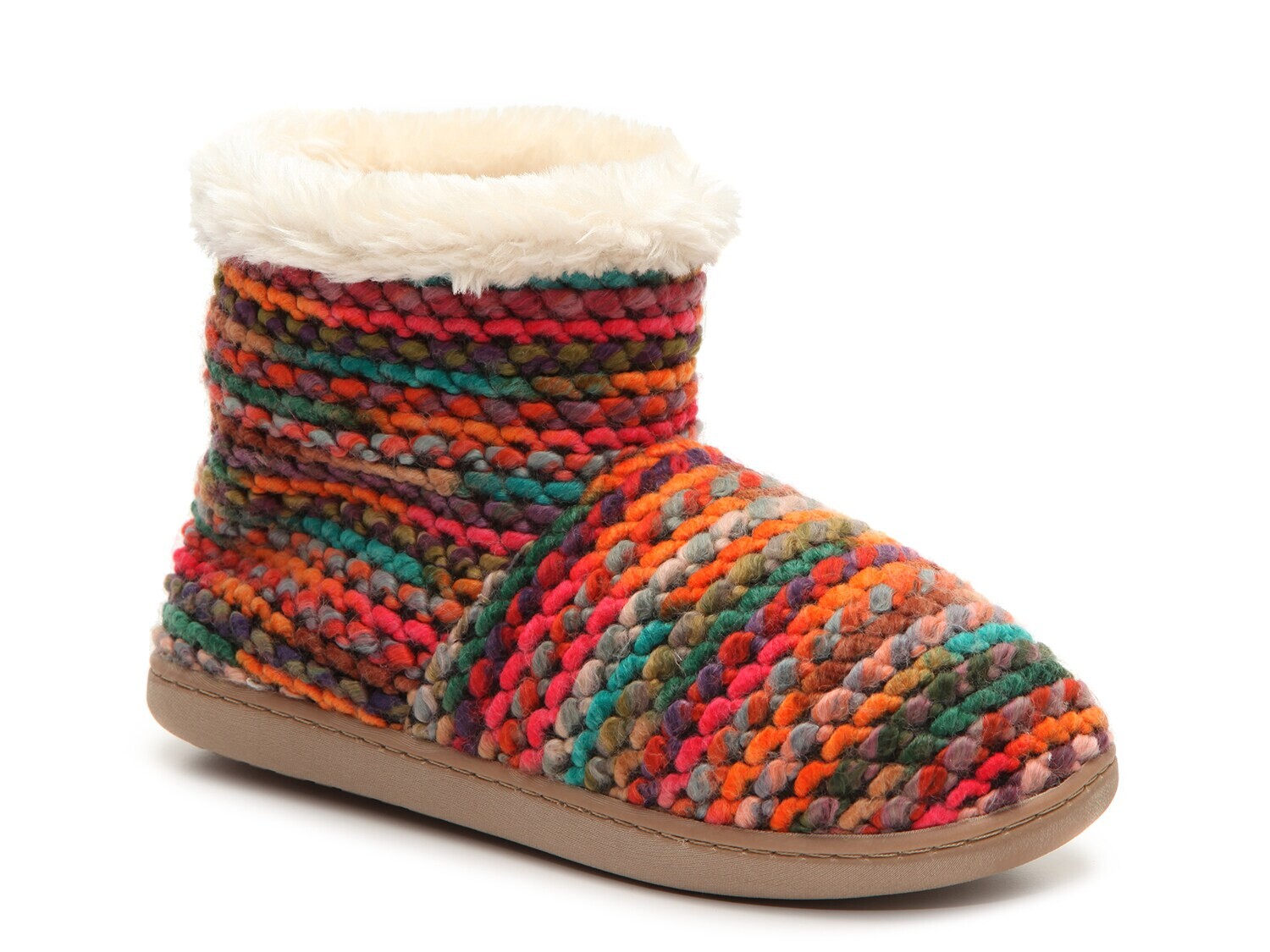 Тапочки Betty Bootie Minnetonka, оранжевый