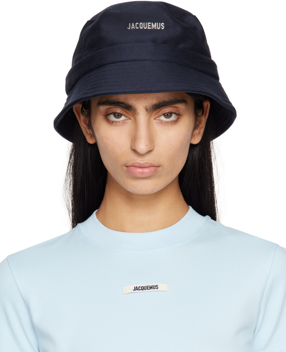 

Темно-синяя панама Le bob Gadjo Jacquemus, цвет Dark navy