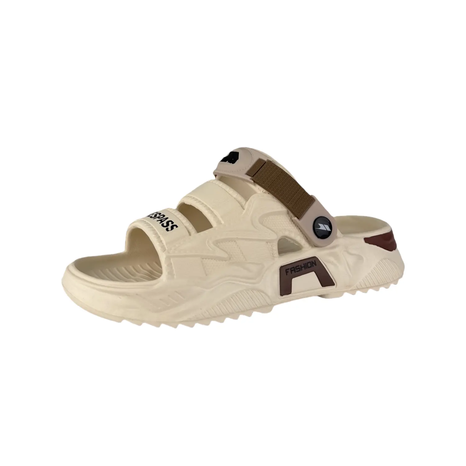 

TRESPASS Пляжные сандалии мужские черные, серые, зеленые, бежевые, коричневые — бежево-коричневые, цвет Beige Brown