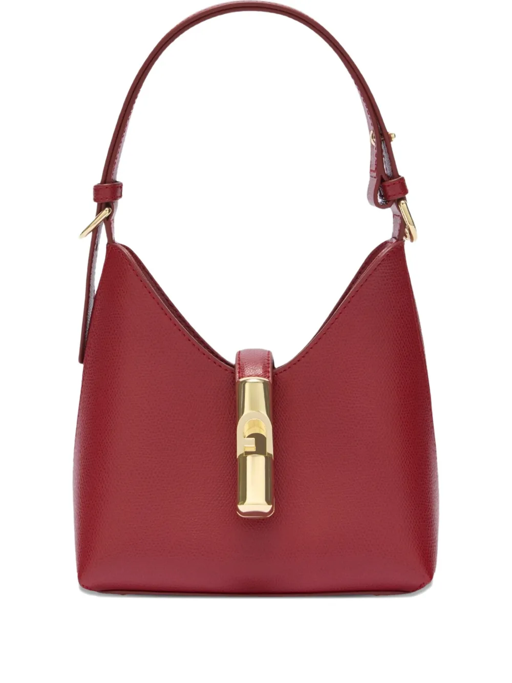 

Кожаная сумка через плечо Furla, красный