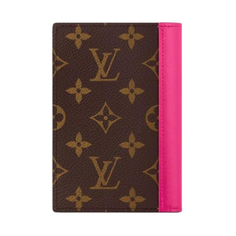 Обложка для паспорта Louis Vuitton Colormania, цвет фуксия — фото 2