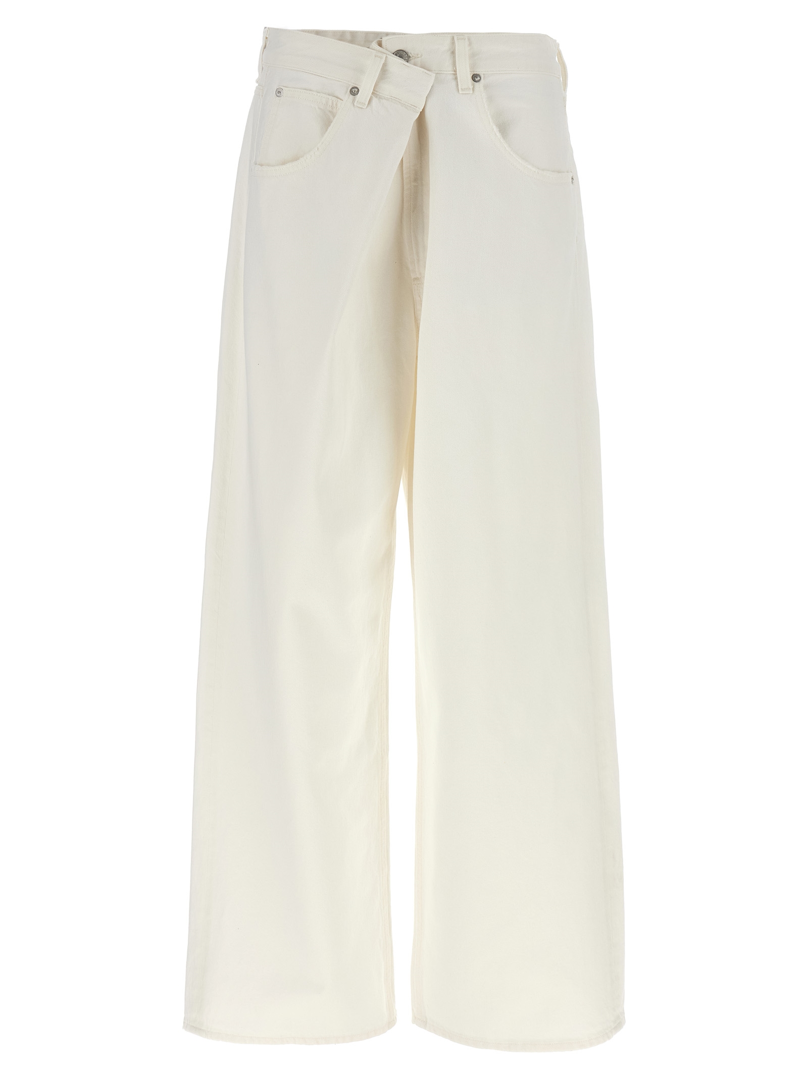 

Джинсы 'Vana Fold' AGOLDE, белый