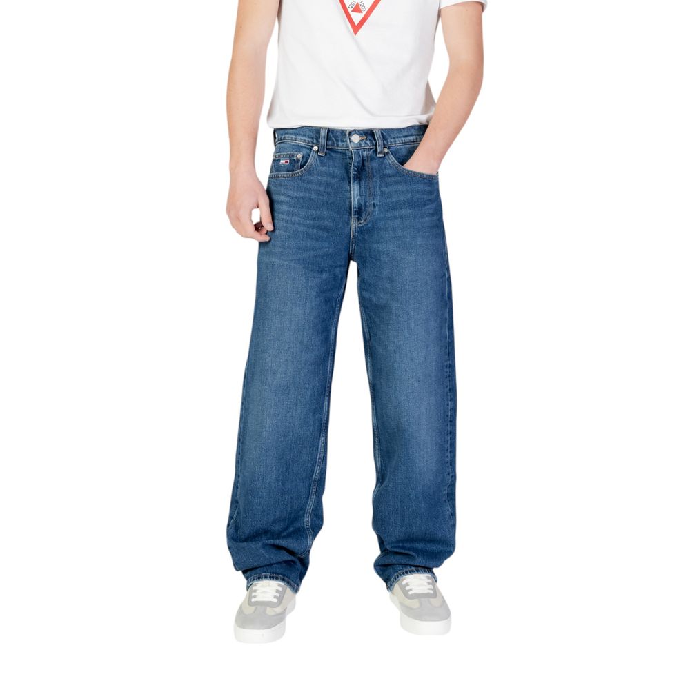 

Синие хлопковые джинсы и брюки Rigenerato Tommy Jeans