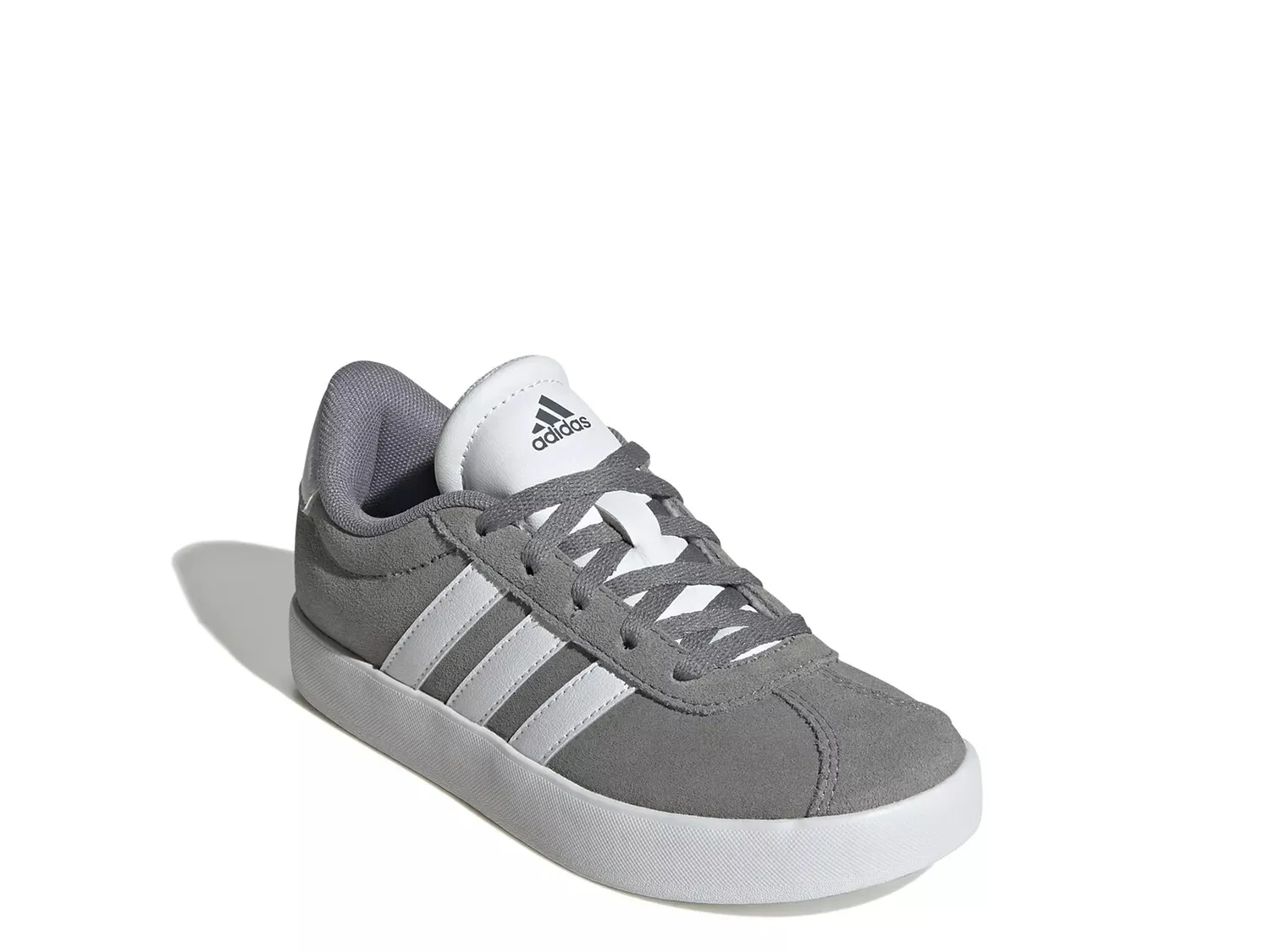 

Кроссовки Adidas VL Court 3.0 — детские, серые