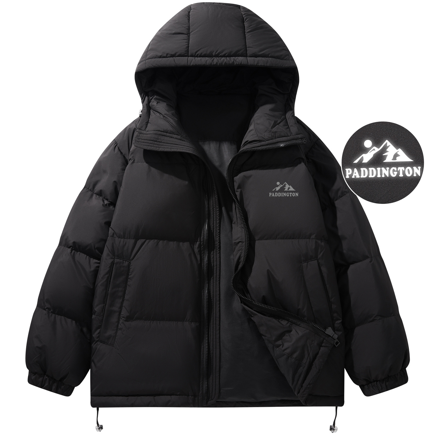

Paddington Bears Унисекс пуховик, Black (Hooded)