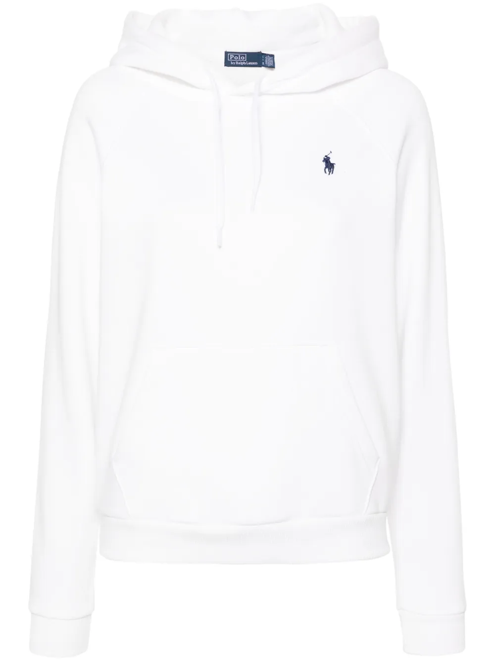 

Худи из джерси с вышитым логотипом POLO RALPH LAUREN, белый