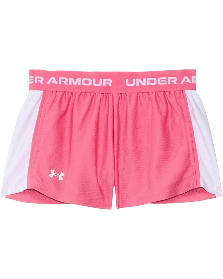 

Шорты Under Armour Kids Tech Play Up Shorts, цвет Super Pink/White/White