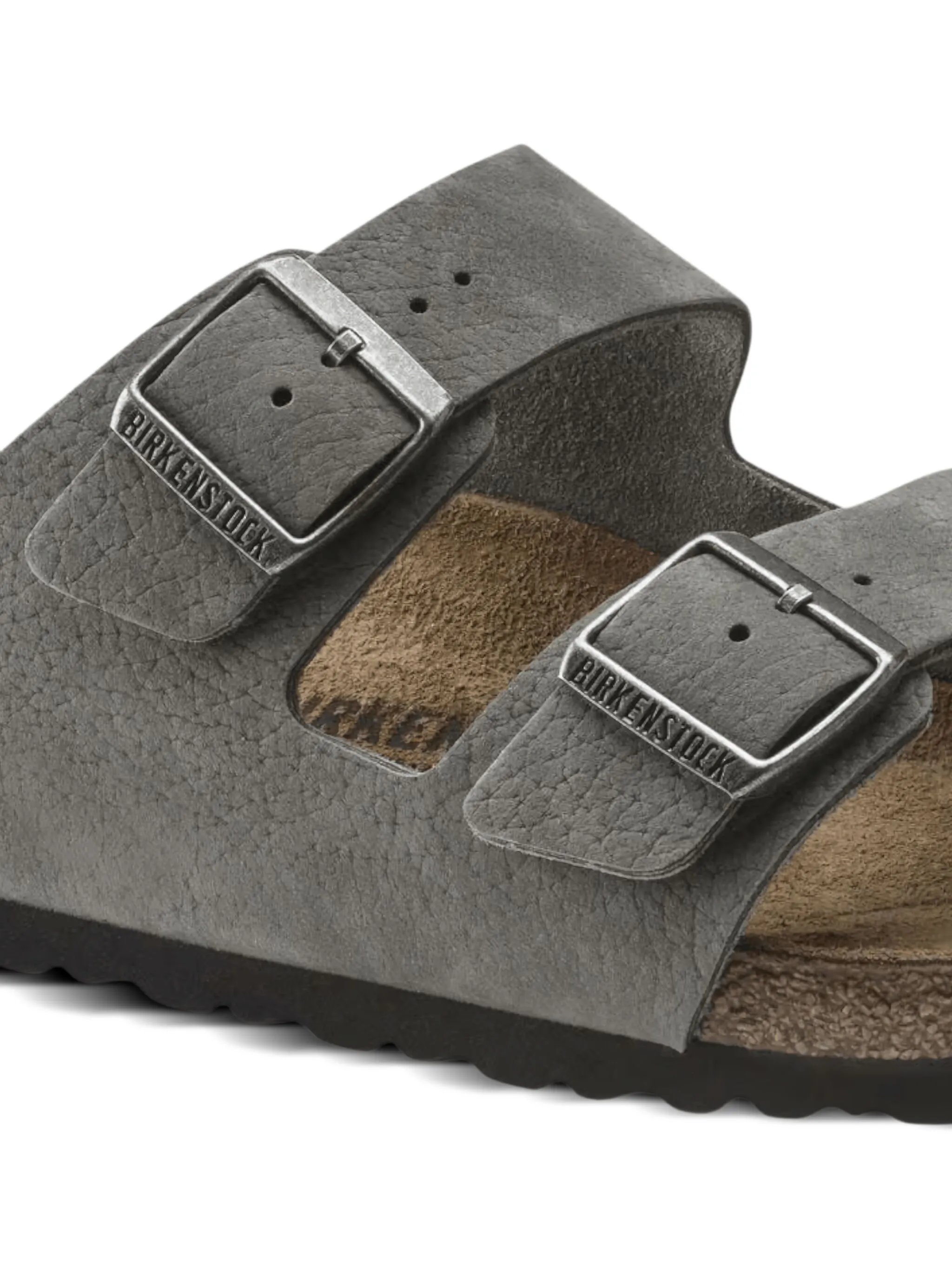 Шлепанцы Arizona Birkenstock, серый — фото 3